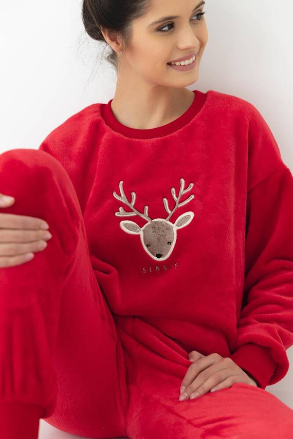 Sensis Harriet Dámske pyžamo - červené