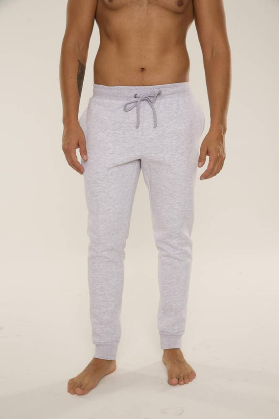 813 Indigo Pánska tepláková súprava De Lafense - svetlý melír