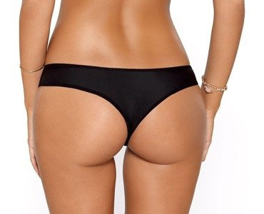 Dámske tangá Nadine Panty PariPari - Black/Purple