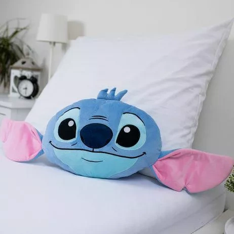 Vankúš v tvare Lilo a Stitch Jerry Fabrics modrý