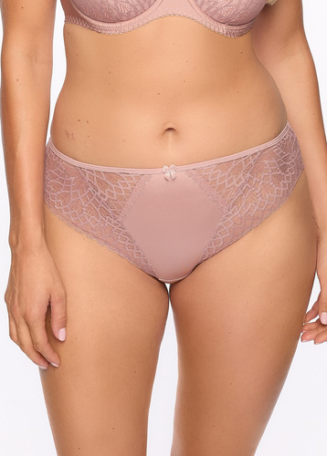 Freja GFP 1289 Ružové nohavičky Gaia - elegantné, čipkované, pohodlné na každodenné nosenie