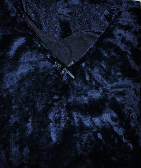 630 Milagros Forex nočná košeľa - tmavomodrá