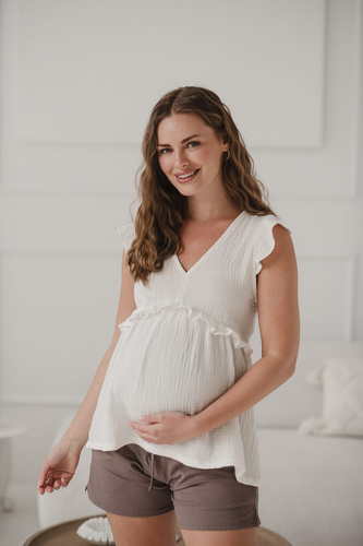 Mliečna blúzka pre tehotné a dojčiace ženy - pohodlie a štýl Milk&Love cream