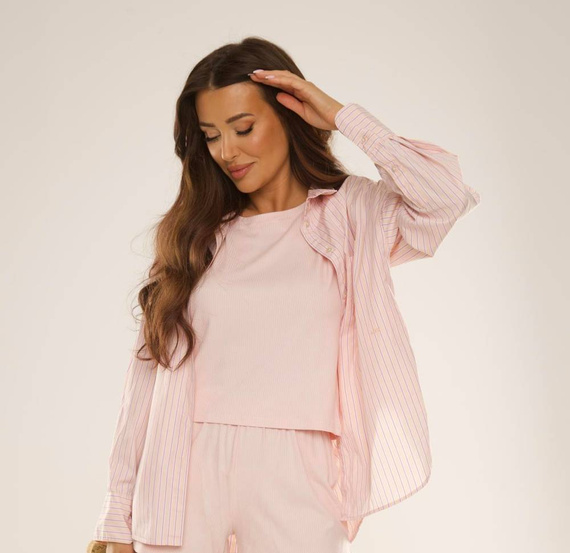 696 Freya Dámske pyžamo Forex - svetloružové