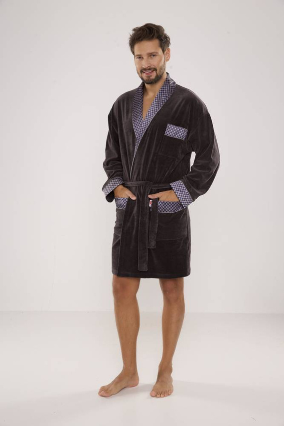 772 Bonjour pánsky župan forex - grafitový