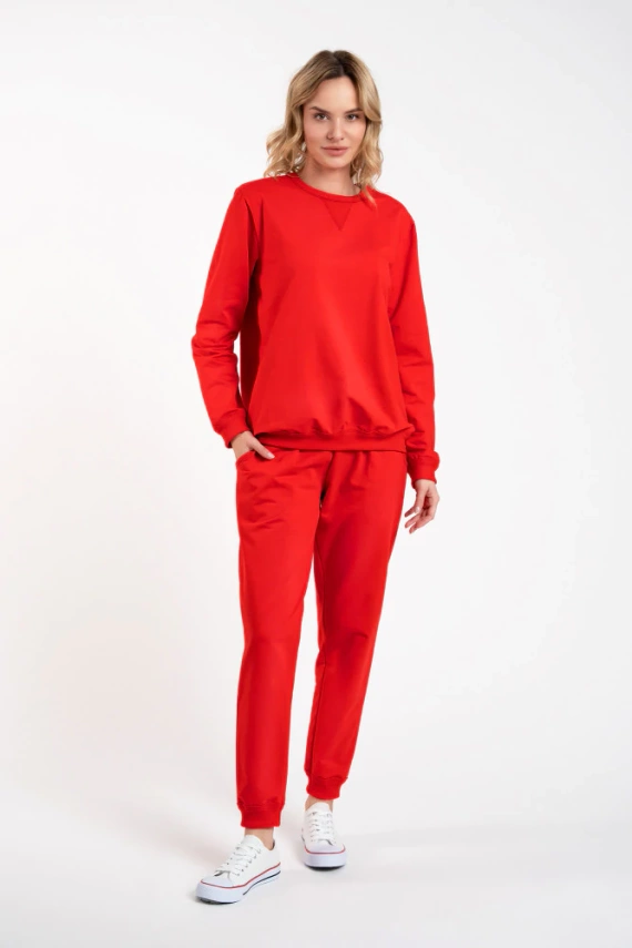 Panama Tepláková súprava Italian Fashion - červená