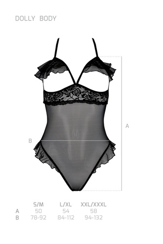 Dolly Dámske telo Passion black