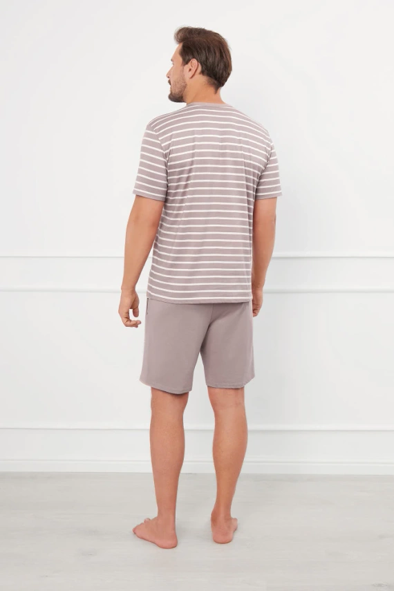 Bert Pánske pyžamo Italian Fashion - cappuccino