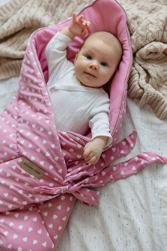 4460 Doctor Nap bavlnený obojstranný zavinovačka pre bábätká