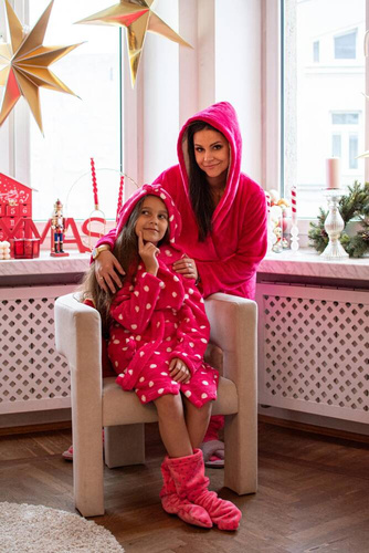 998 Motýlik Forex Detský župan - modrý