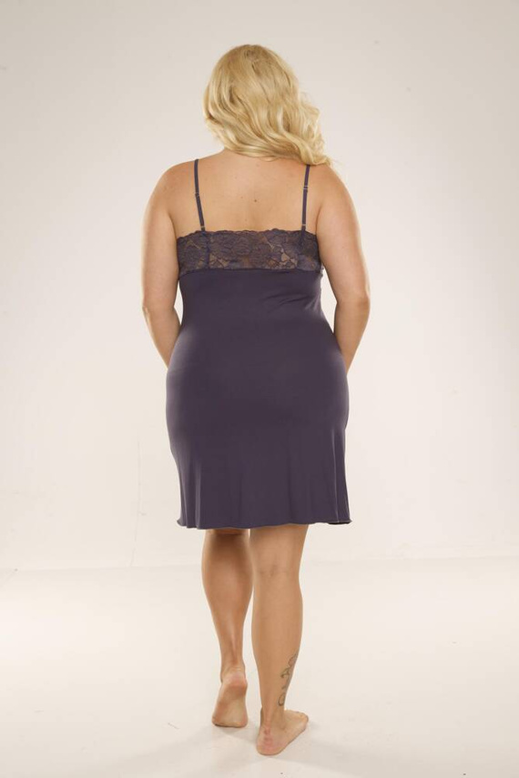 639 Nočná košeľa Noela Forex - sivá