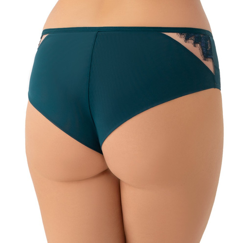 Dámske nohavičky Gorsenia Glen K 952 - morská modrá, čipkované podprsenky