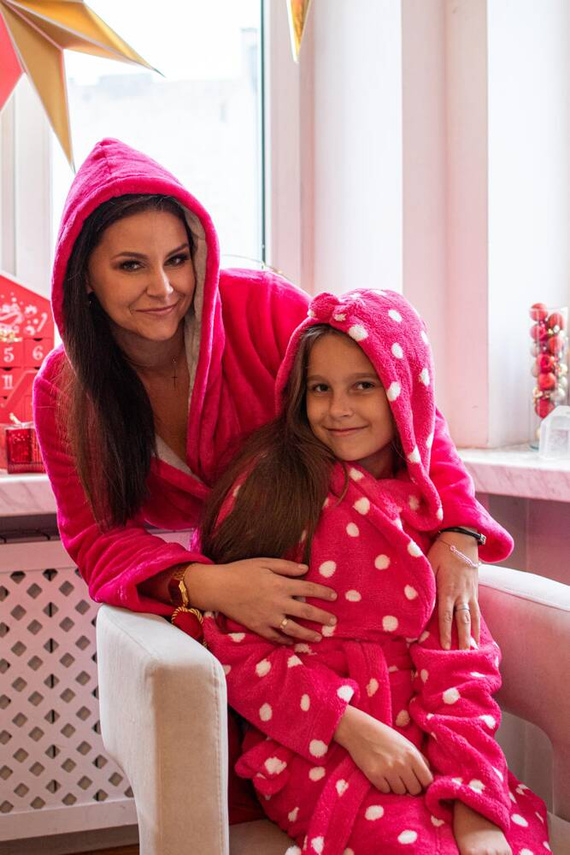 998 Motýlik Forex Detský župan - modrý