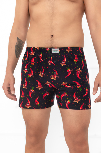 Tymon - pánske boxerky s čili papričkami | Italian Fashion