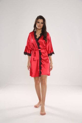 929 Kleoree Dámsky župan De Lafense - červený