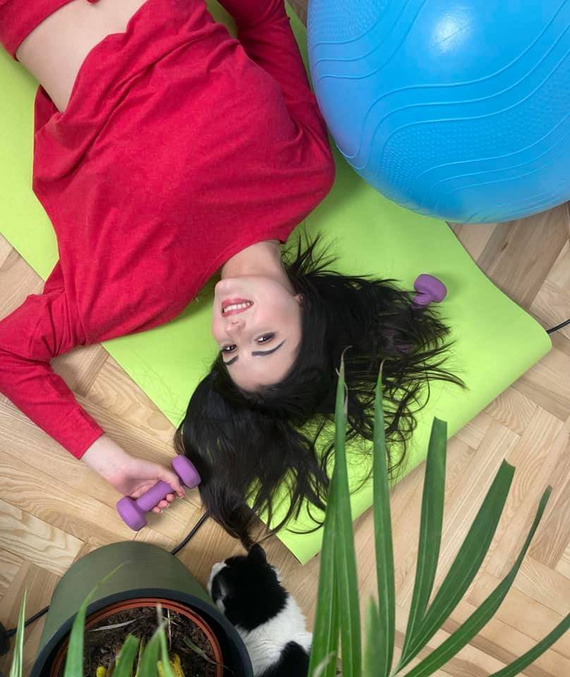 555 Paula Dámske pyžamo De Lafense - malinové