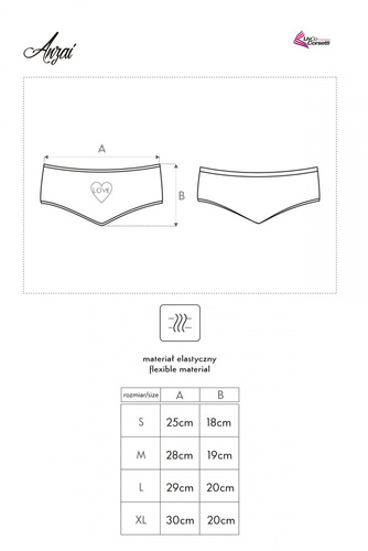 Anzai Dámske nohavičky LivCo Corsetti Fashion black