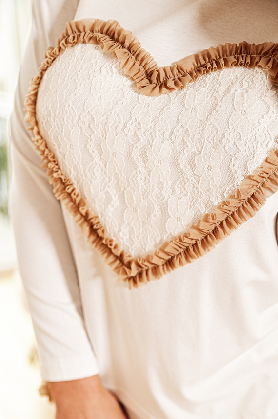 Roti Dámsky pyžamový komplet Kalimo - ecru