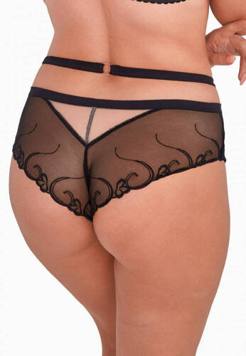 GFB 1220 Lila Gaia Brazílske nohavičky čierne