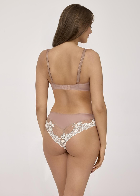 Figs Ava 2256 black - klasický strih, hladké mikrovlákno, pohodlie a jemná čipka