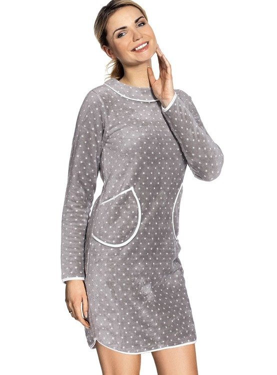 377 Nočná košeľa Melanie Forex - sivá