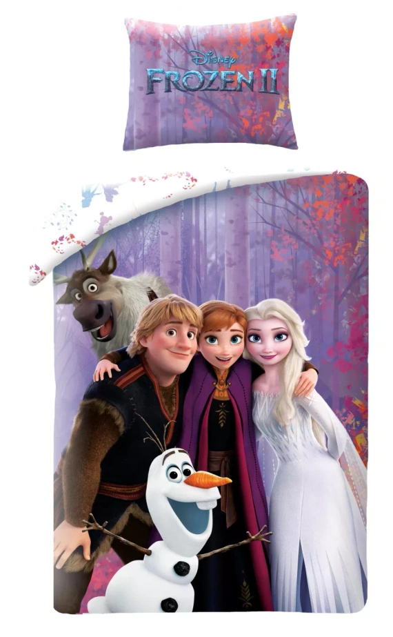 Detské bavlnené obliečky Halantex Frozen Ice Age 12 - 100% bavlna, zips, gramáž 115 g/m²