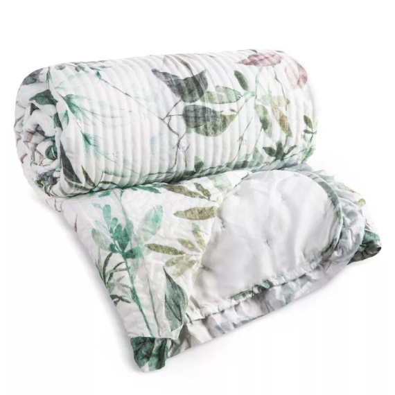 Narzuta Amanda Eurofirany biela dekoratívna 100% polyester elegantná