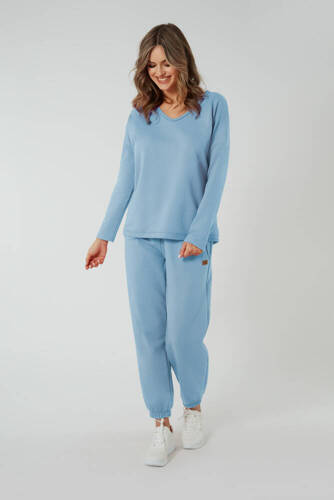 Madri Dámske nohavice Italian Fashion - modré