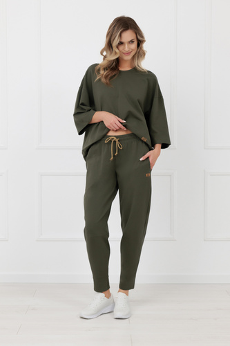 Nohavice Kaori Italian Fashion 220 g/m² bavlna elastan