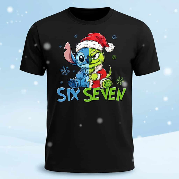 Moocha SIX SEVEN detská vianočná košieľka 100 % bavlna, krátky rukáv