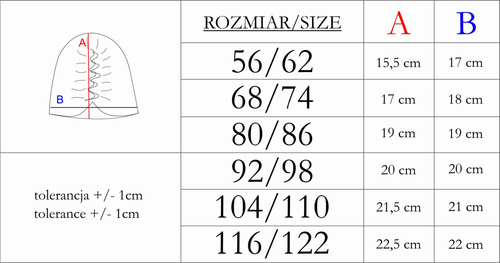 216055 Lala Cap Nicol - turban z bavlny s potlačou, bavlnená podšívka s elastanom