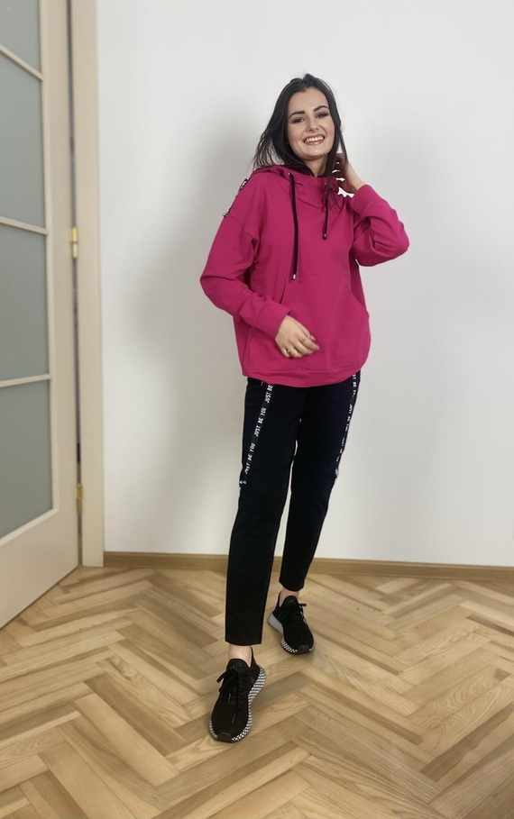 496 Dámske tepláky Just Forex - amarant