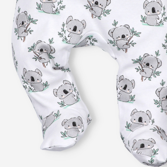 ABN-5210 Kojenecké polodupačky Nini Sweet Koala 100 % organická bavlna