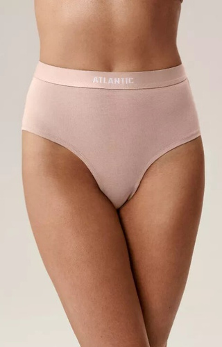 3CLP-009/Z25 Dámske nohavičky Atlantic pink-wine-beige - maxi Sport, bavlna, 3 ks.