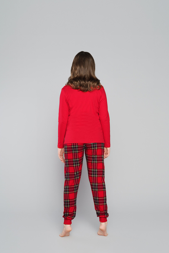 Santa pyžamo dievčatá Talianska móda - zelená