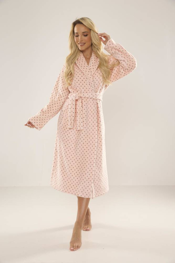 548 Dámsky župan Melanie Long Forex - lososový