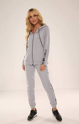 619 New York forex dámska tepláková súprava - svetlý melír