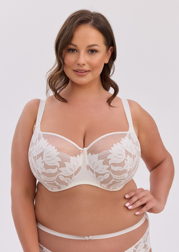 Podprsenka semi soft MAXI Keto BSM 1134 Ecru-Mokka Gaia