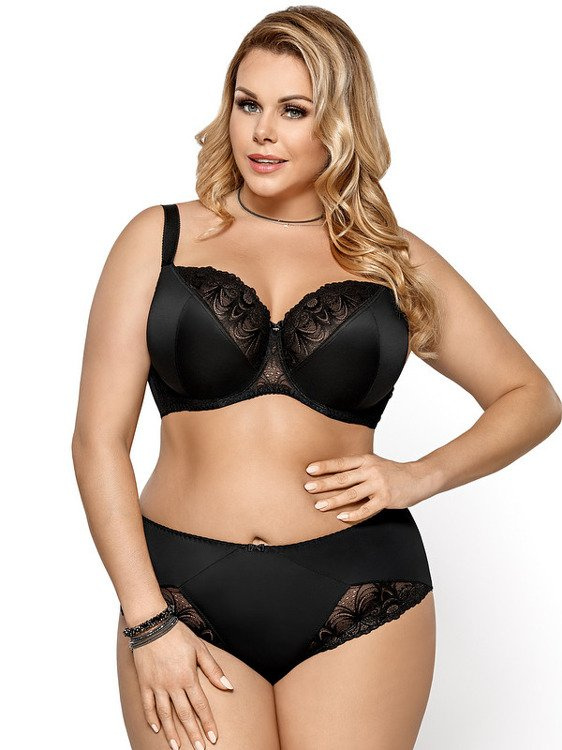 K 426 CASABLANCA Dámske nohavičky Gorsenia - čierne