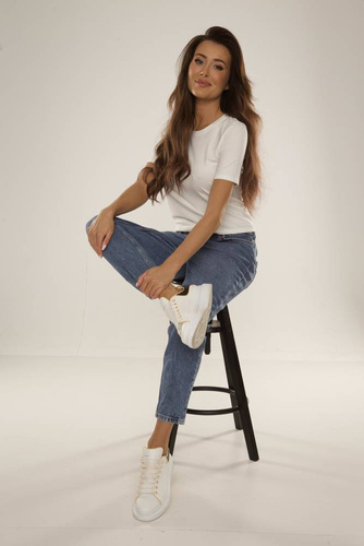 698 Freya Blúzka s krátkym rukávom De Lafense - ecru