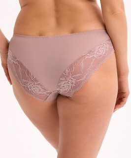 GFP 931 Veronika Gaia Mokka dámske nohavičky - čipka a mikrovlákno