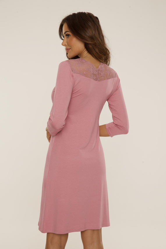 810 Nočná košeľa Lilian De Lafense - špinavo ružová