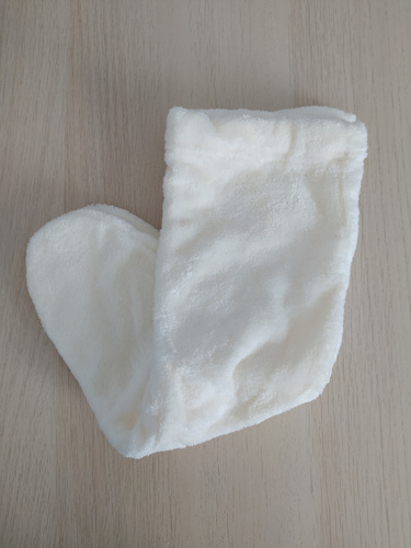 553/554 Wellsoft Hladké ponožky na spanie De Lafense - ecru