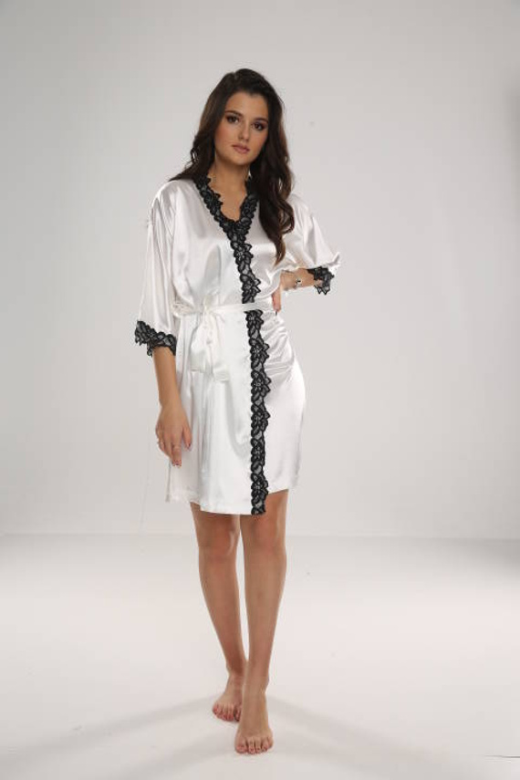 929 Kleoree Dámsky župan De Lafense - perlový