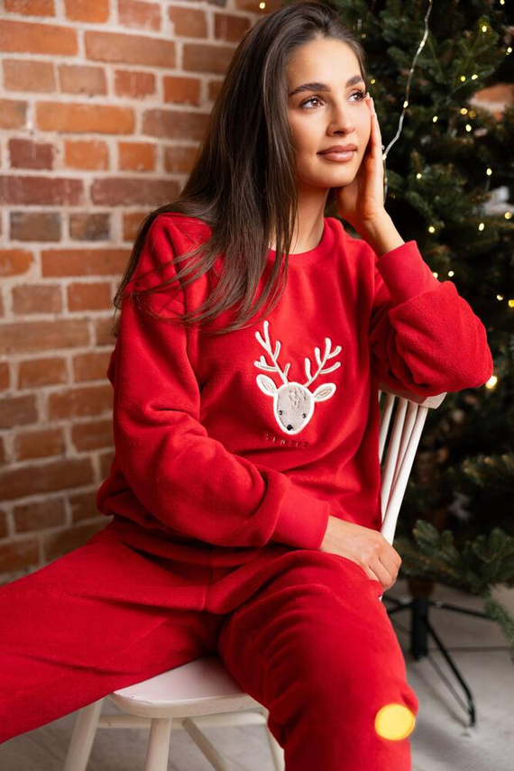 Sensis Harriet Dámske pyžamo - červené