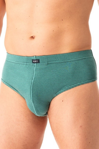 Pánske slipy MPP 327 Key green graphite-cotton, 2-pack in box, komfort a štýl