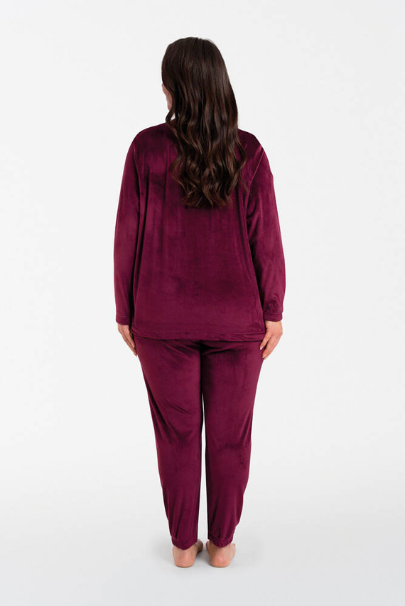 Akara Dámsky set Italian Fashion - bordová