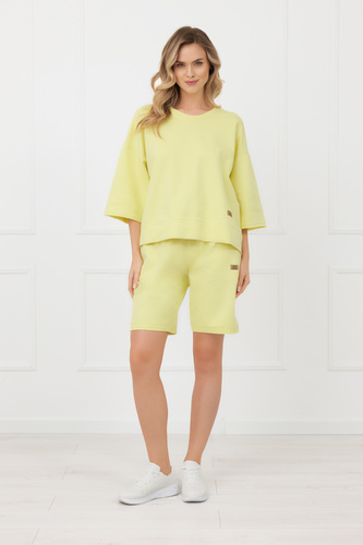 Mikina Kaori Italian Fashion 3/4 rukáv bavlna