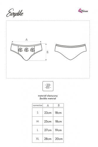 Eurydike Dámske módne nohavičky LivCo Corsetti - čierne