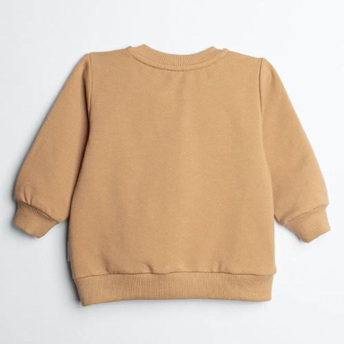 Nicol Olo 222274 chlapčenská karamelová bomber bunda z bavlny na zips